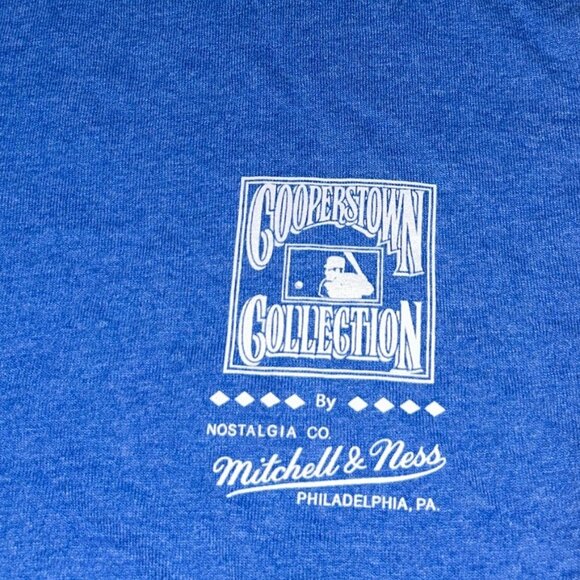 NEW LA Dodgers Bundle Mitchell & Ness Unisex M Tee & '47 Adjustable Hat MSRP $75 - Picture 6 of 6